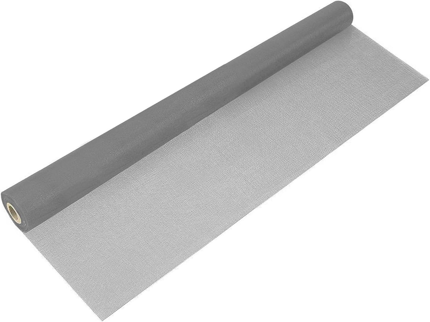 Rollo malla ventana 96x50pulg fibra vidrio ajustable