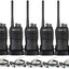 5 Walkie Talkies RT21 adultos color resistente
