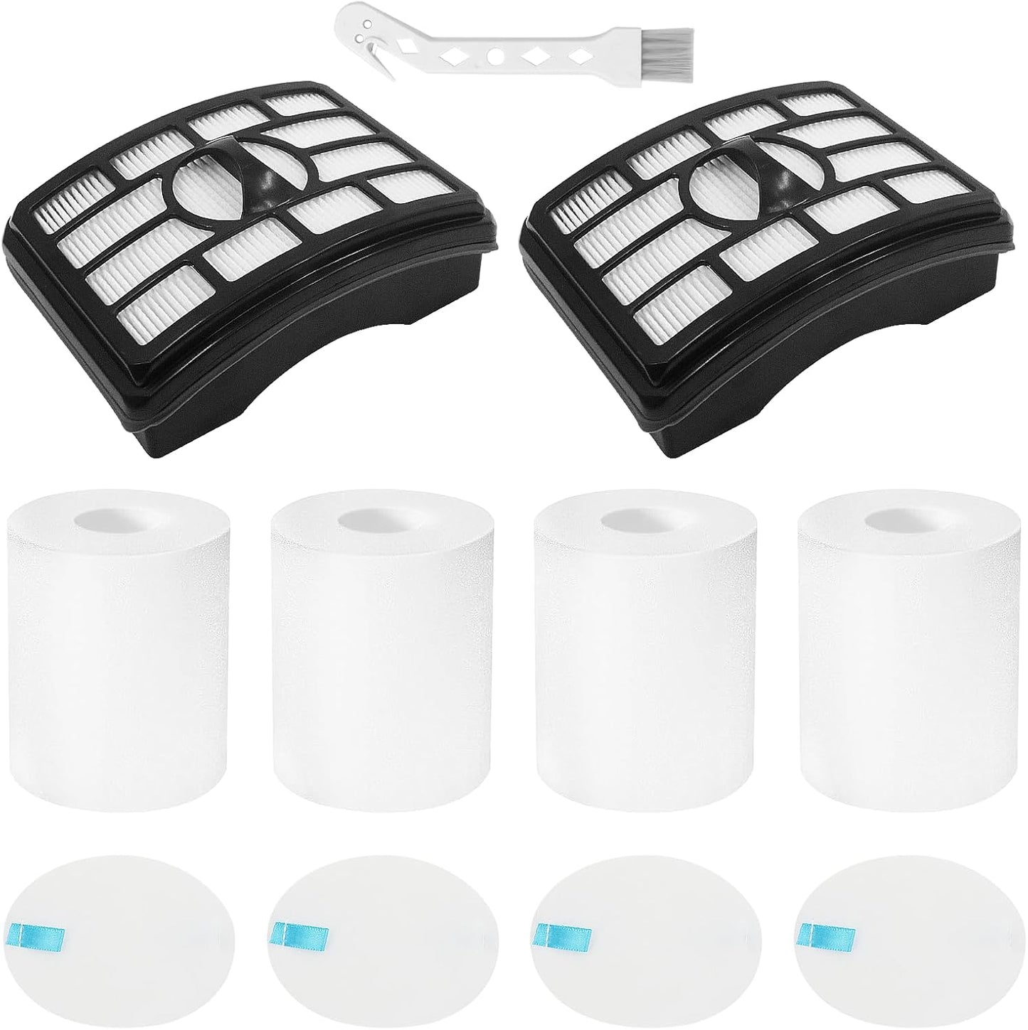 2 Filtros Repuesto Shark Rotator Pro NV500 y Modelos
