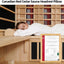 Almohada reposacabezas sauna cedro diseño cómodo