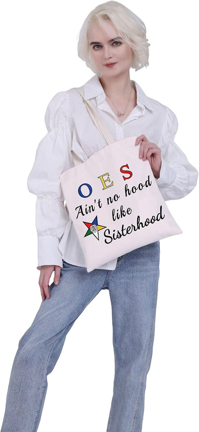 Bolsa de regalo para hermanas con texto en inglés