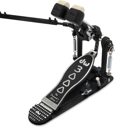Pedal tambor contrabajo doble DW serie 3000