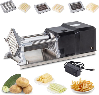 Máquina cortadora patatas acero inox 1/2-3/8 pulg