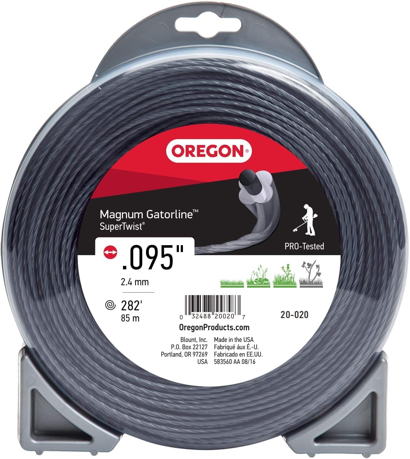 Cuerda Super-Twist Magnum Gatorline Negro