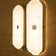 Luz nocturna recargable sensor movimiento pack 2 led