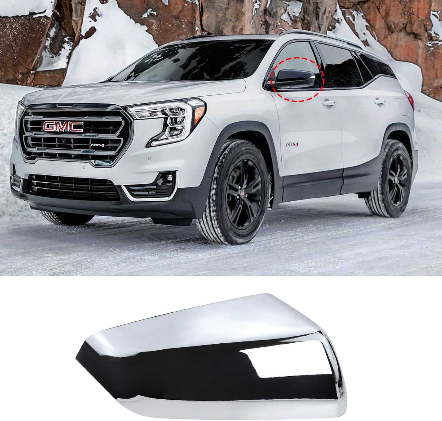 Cubierta espejo exterior derecho Chevrolet Equinox GMC
