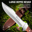 Cuchillo supervivencia 13pulg con funda palisandro
