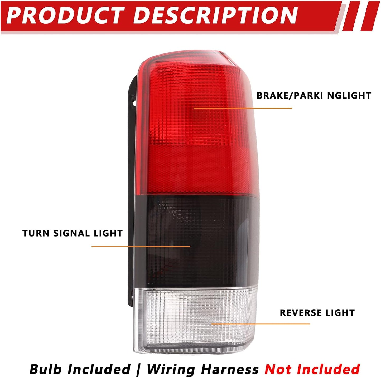 Luces traseras Jeep Cherokee 97-01 freno rojo antiniebla