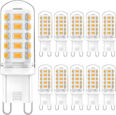 Bombilla LED G9 2700K 4W blanco cálido 400LM para candelabros