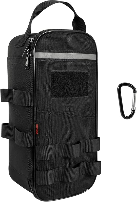 Bolsa herramientas resistente con mosquetón asa molle edc