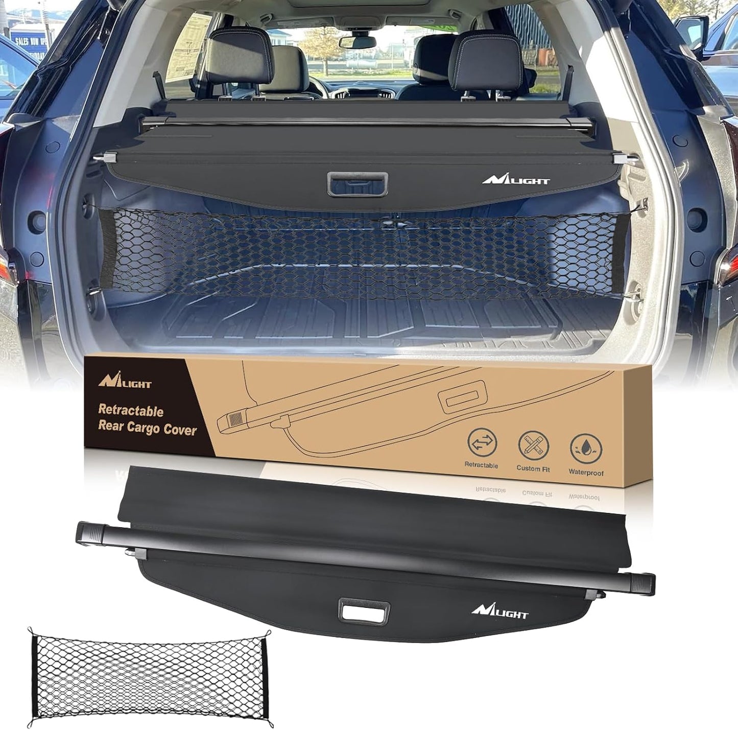 Cubierta maletero Chevy Equinox GMC Terrain retráctil