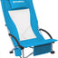 Silla playa plegable respaldo alto asiento malla 300lb