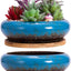 Succulentas artificiales en maceta 7.3pulg decoración