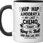 Taza Cerámica Ovarian Cancer Warrior Negro/Blanco