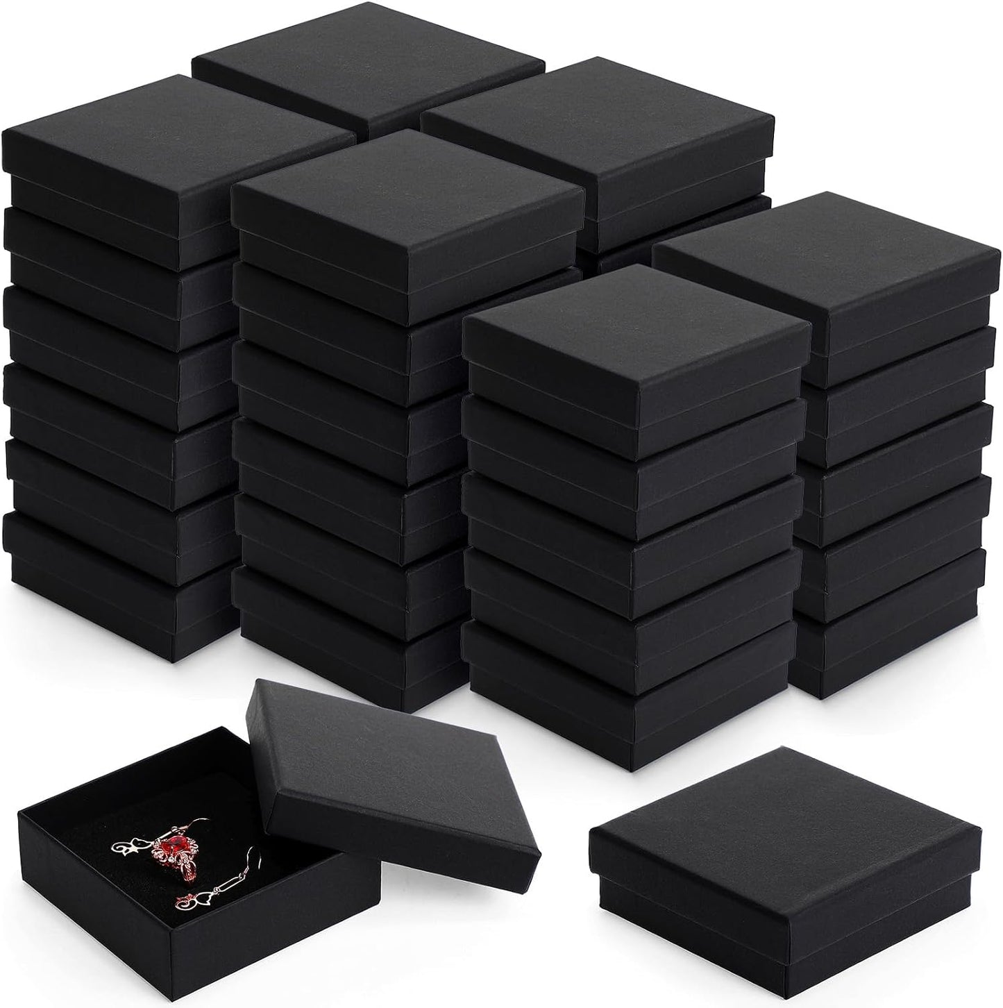 Cajas regalo joyería con tapas para collar anillo pulsera