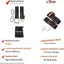 Kit correas colgantes para columpio 5ft 2200lb con mosquetones