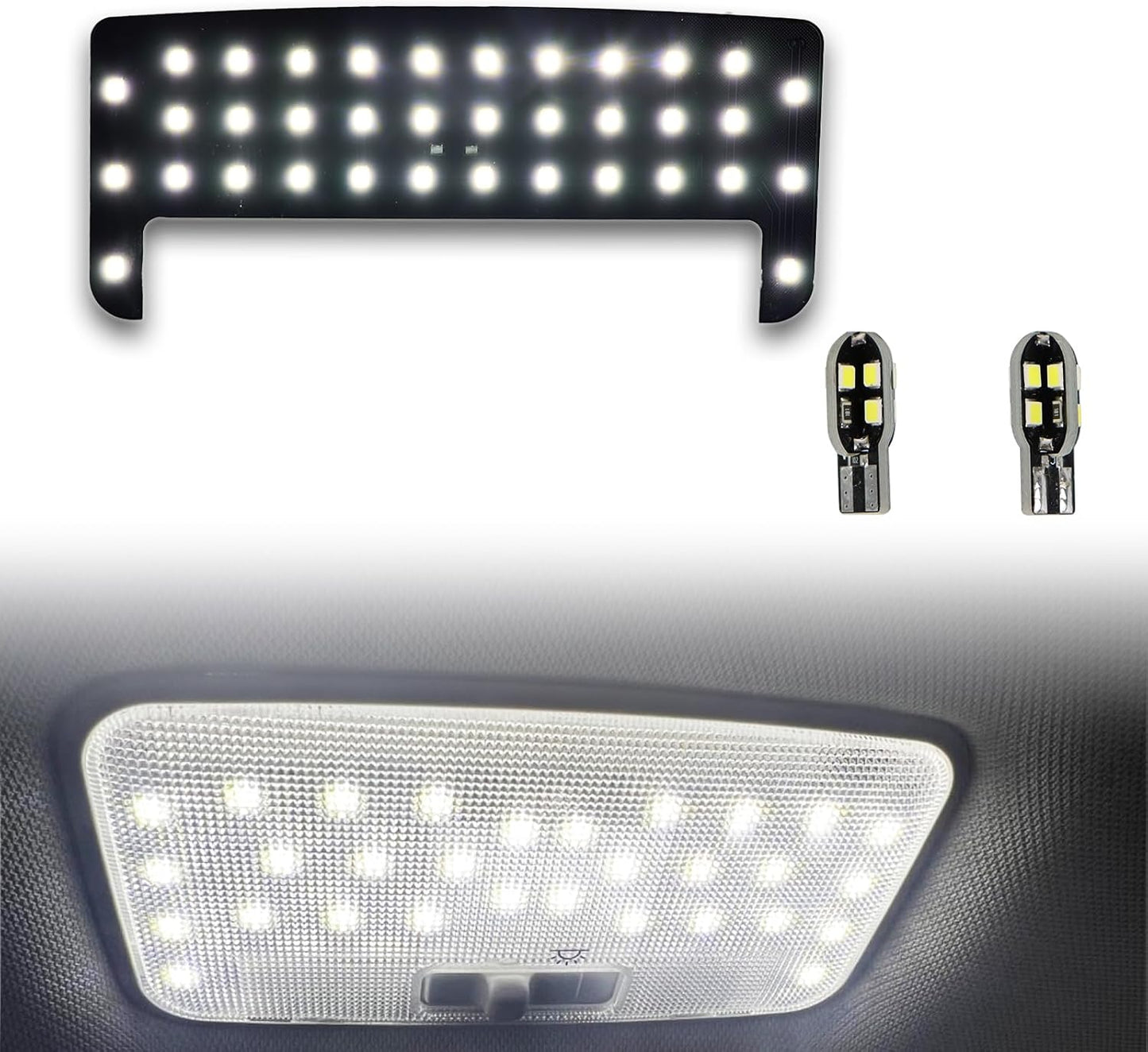 Kit luces LED ajustables blancas 6000K para Toyota