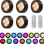 5 Luces Disco Adhesivas con Grifo 15 LED Regulables