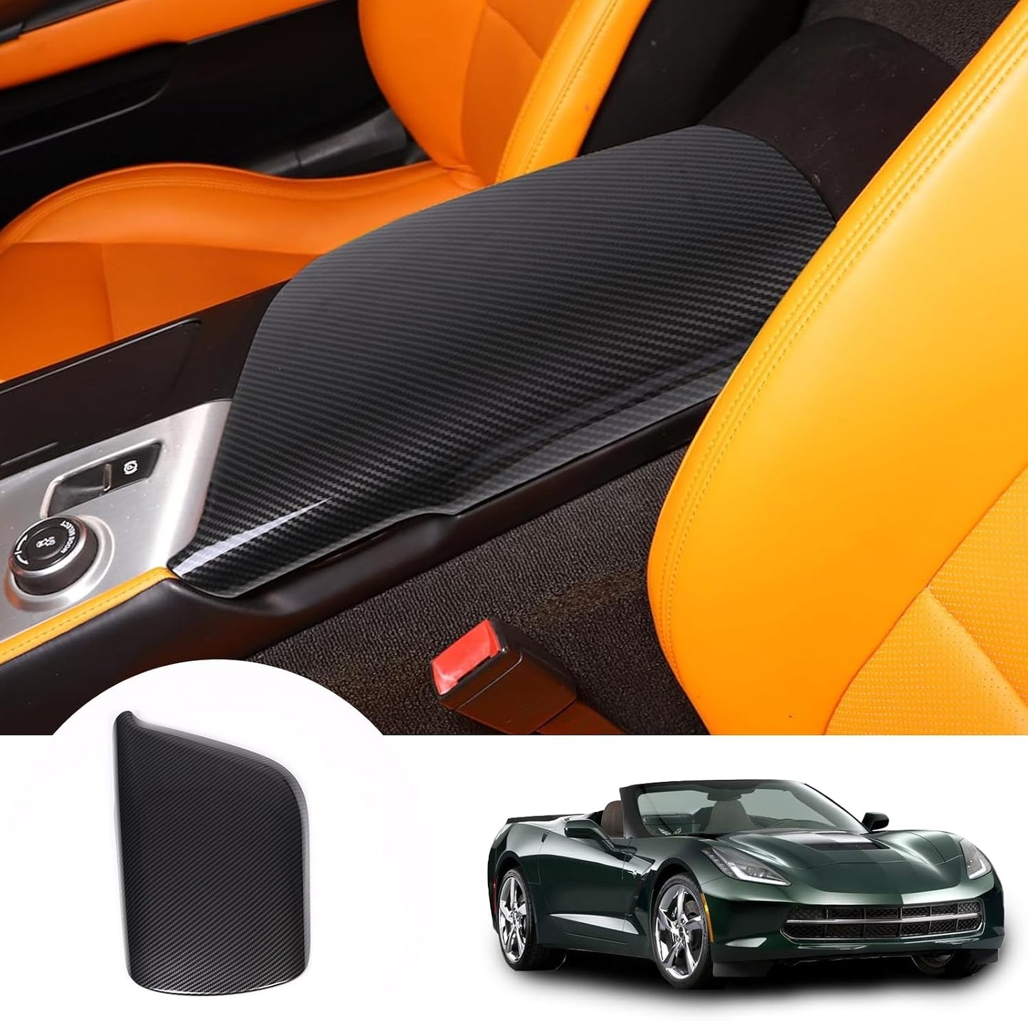 Funda tapa consola Chevy Corvette C7 14-19 protege
