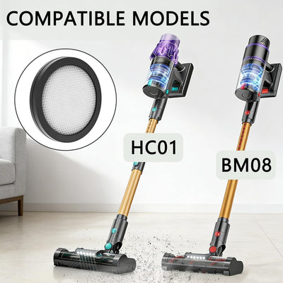 4 Filtros Repuesto Lavables Comp Aspiradora Inalámbrica