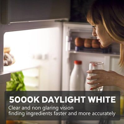 Bombilla LED para refrigerador 5000K 5W A15 E26 4 Pzas
