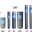 Paño hardware galvanizado 24pulg x50pies 1/2pulg 19ga