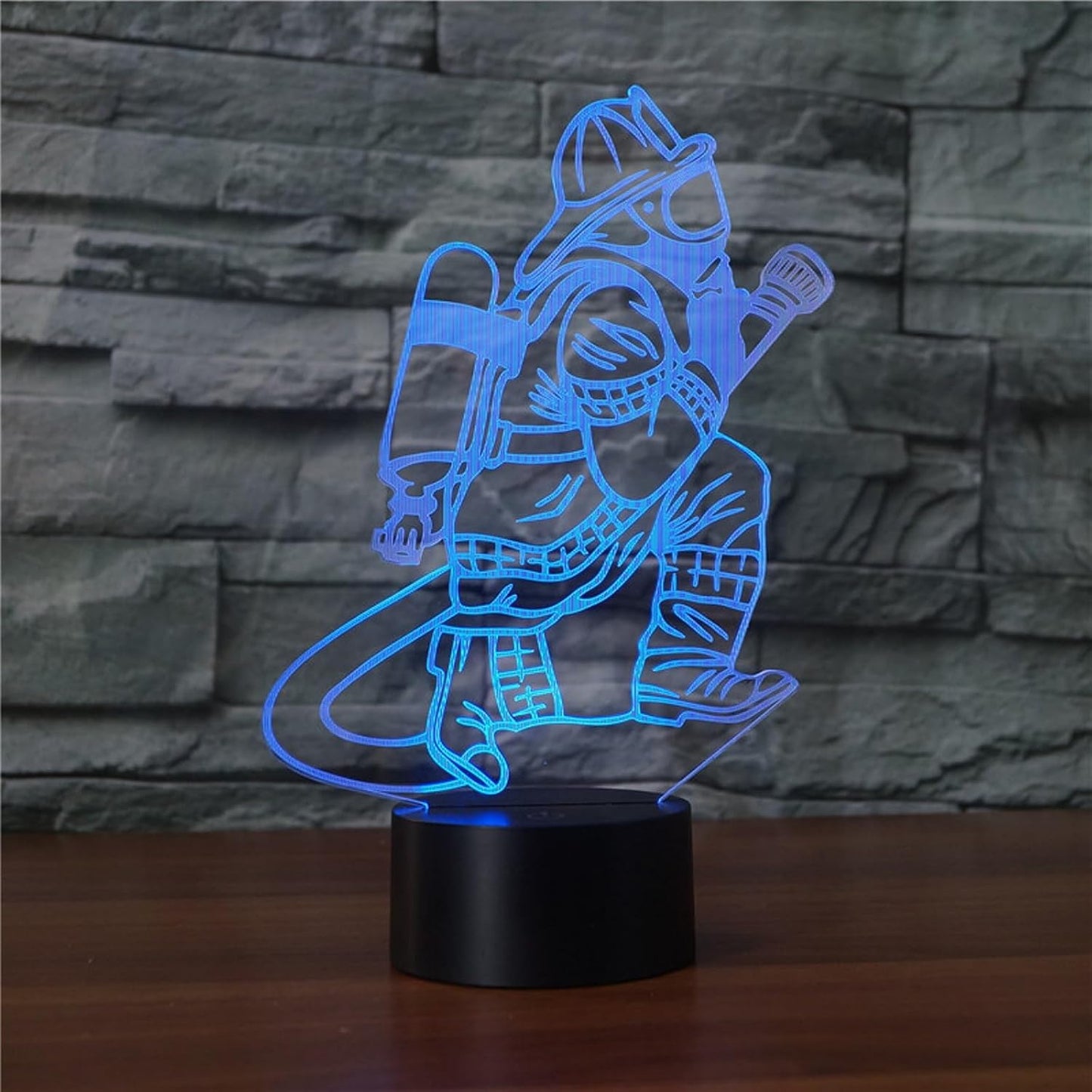 Lámpara escritorio led tactil 16 colores control remoto para niños