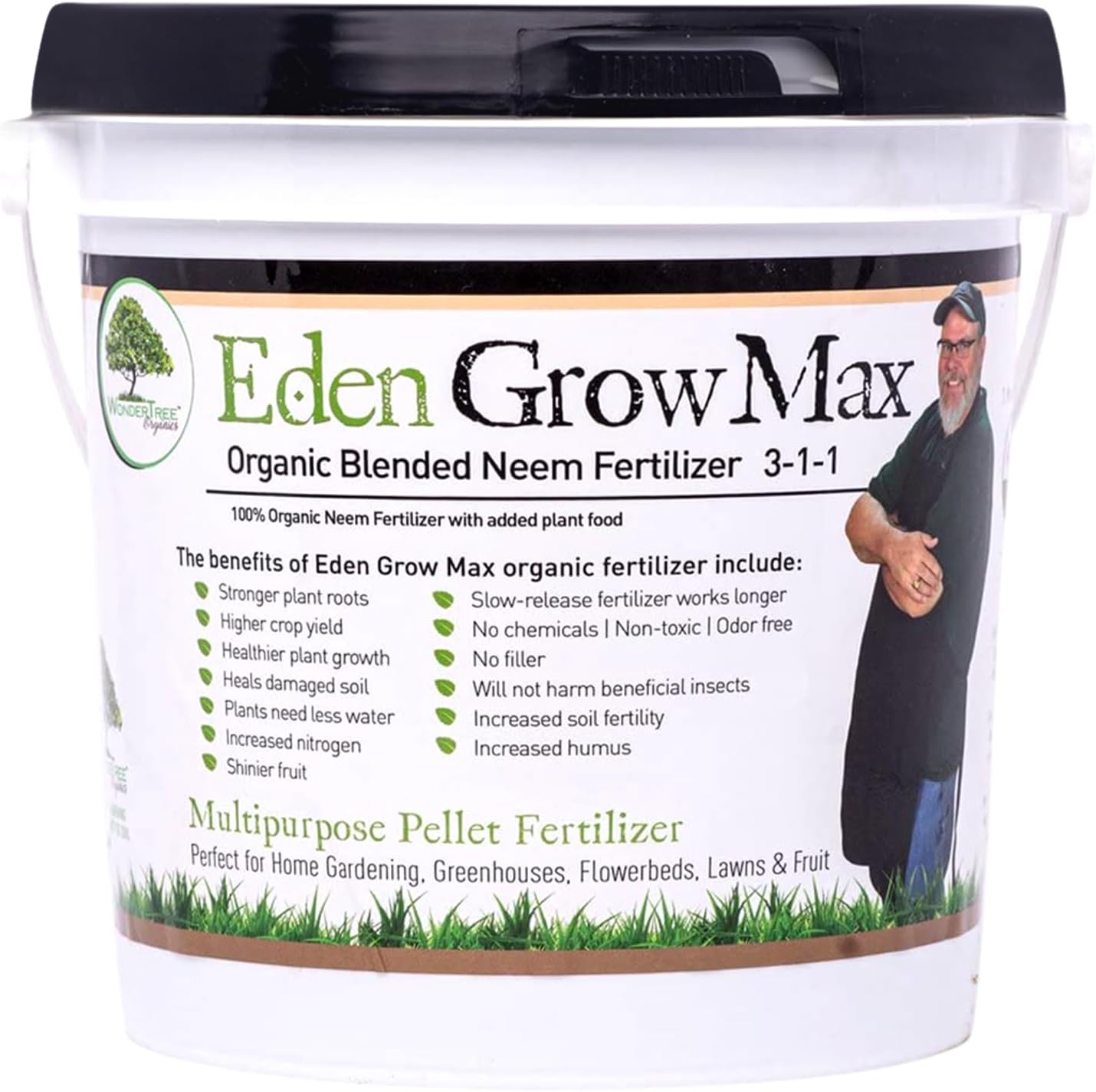 Abono Neem Cake Orgánico para Jardinería 5lb
