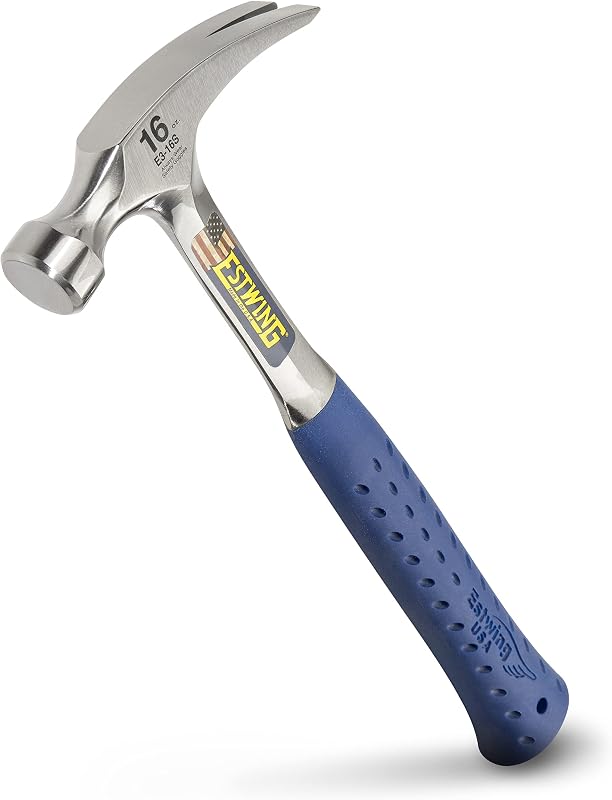 Martillo garra recta 16oz acero forjado 9"