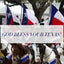Bandera Texas nailon 3x5ft estrella bordada