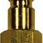 Enchufe aire latón V-Style 761 1/4 FNPT caja 10