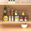 Set 6 organiz. estantes metal ajustables cocina