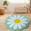 Alfombra floral copetuda 39.4" dormitorio sala niños