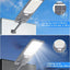 Luz solar calle IP67 sensor movimiento jardín