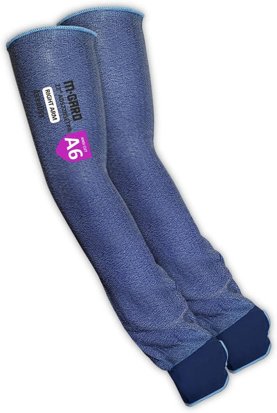Manga elástica bíceps 18 con ranura pulgar 12 pares
