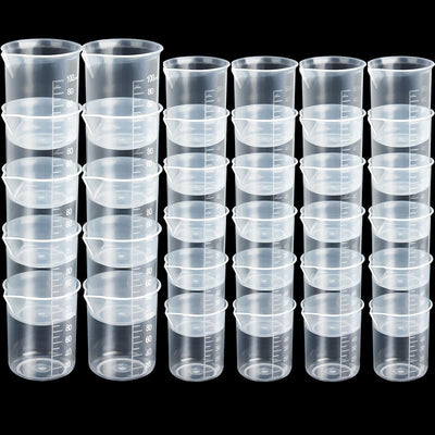36 Vasos Mezcladores Resina 3.5oz 24 Tazas Pintura 1.7oz