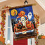 Bandera Halloween 40x28 Pulg para Decoración de Fiesta