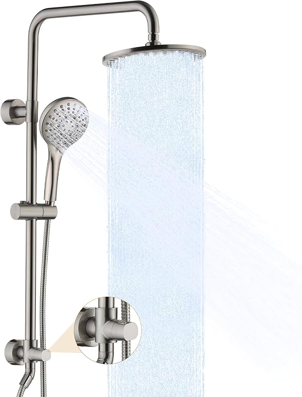 Sistema ducha lluvia cabezal de mano soporte ajustable