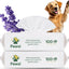 Toallitas hipoalergénicas para mascotas aroma lavanda 200 uds