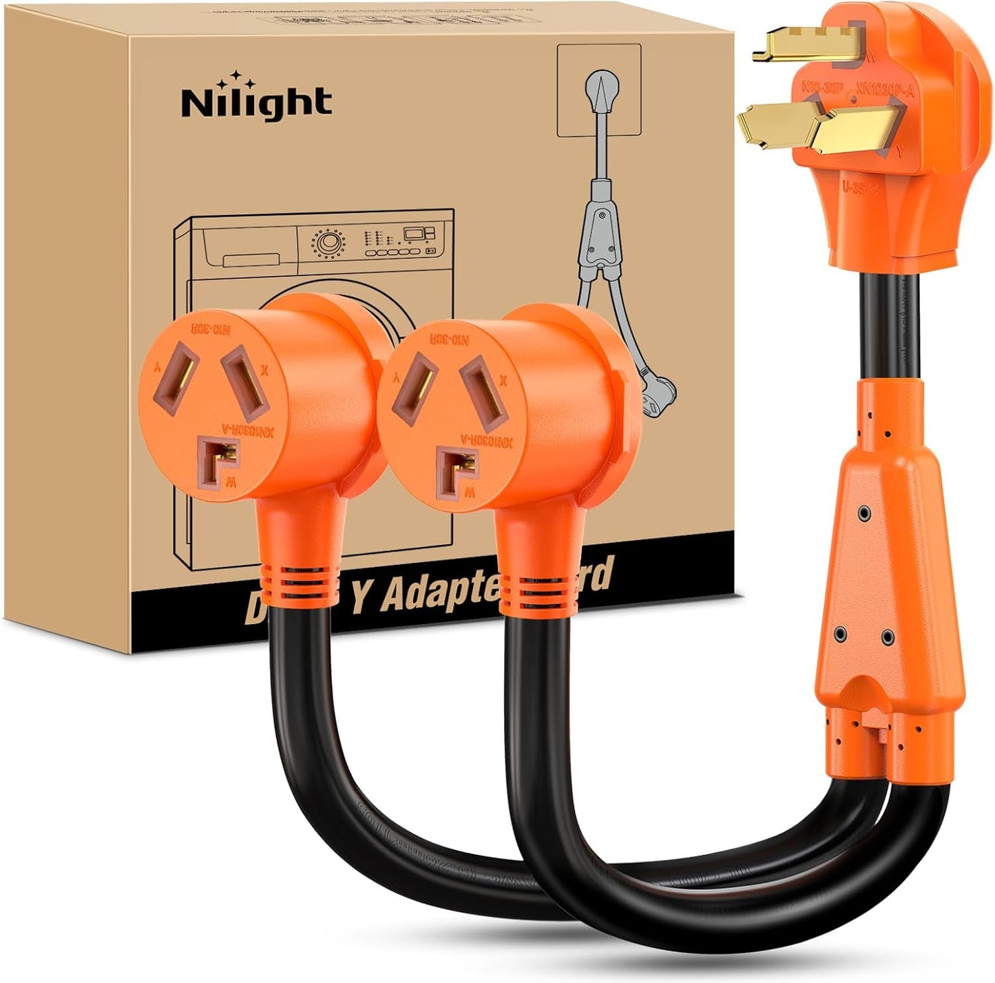 Cable adaptador secadora 30A 125/250V 7500W STW