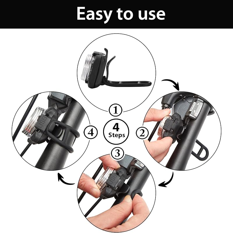 Correas goma bicicleta 12uds para luz, celular y altavoz