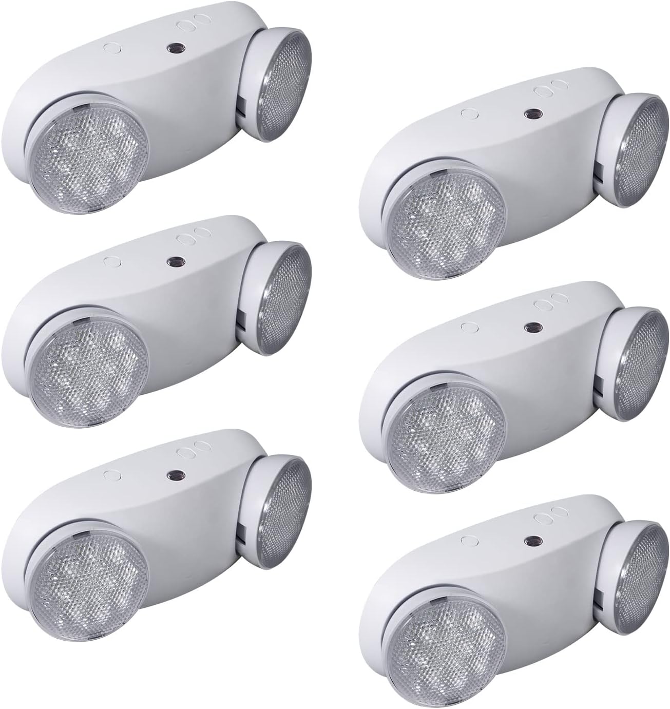 Luz emergencia con batería 120v/277v UL certificada