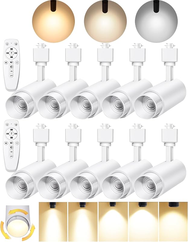 Cabezales LED tipo H 12W 2700-6500K para cocina pack 10