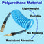 Manguera aire poliuretano 1/4" 50ft acoplador latón