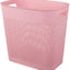 Cubo basura plástico 3gal rosa pack 1