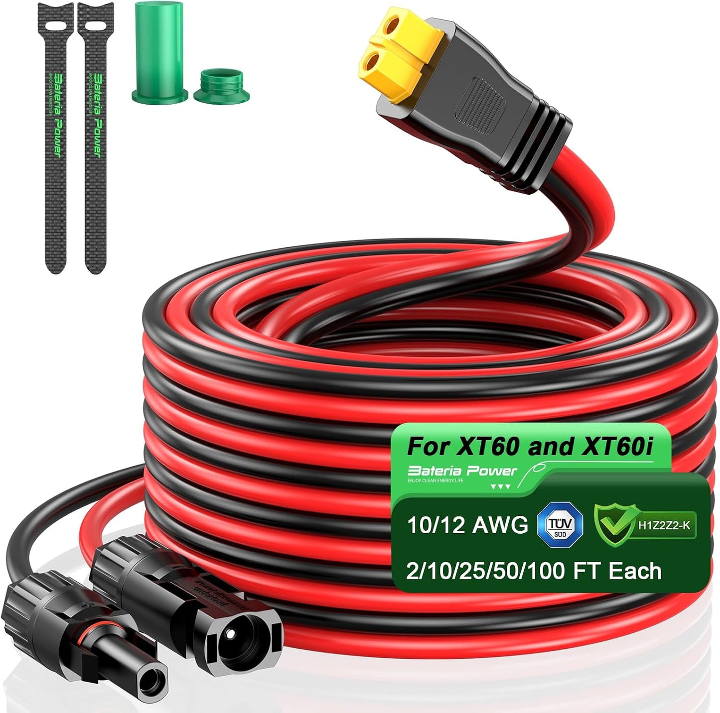 Cable XT60 adaptador solar para batería RV generador