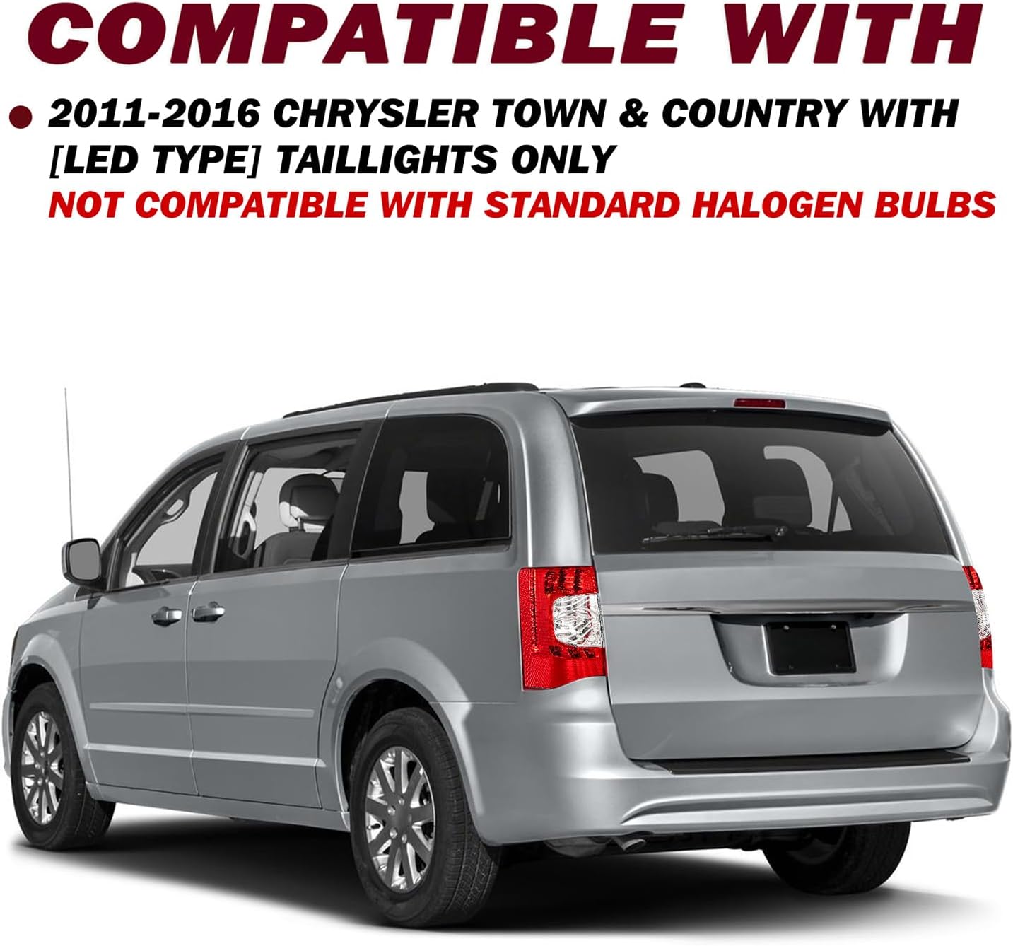 Luces traseras LED comp Chrysler Town and Country