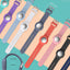 Pulsera Airtag para niños 2 pzas ajustable silicona suave