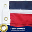 Bandera EE.UU. 2x3ft duradera para exteriores