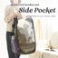 Cesta plegable malla para ropa sucia con asas